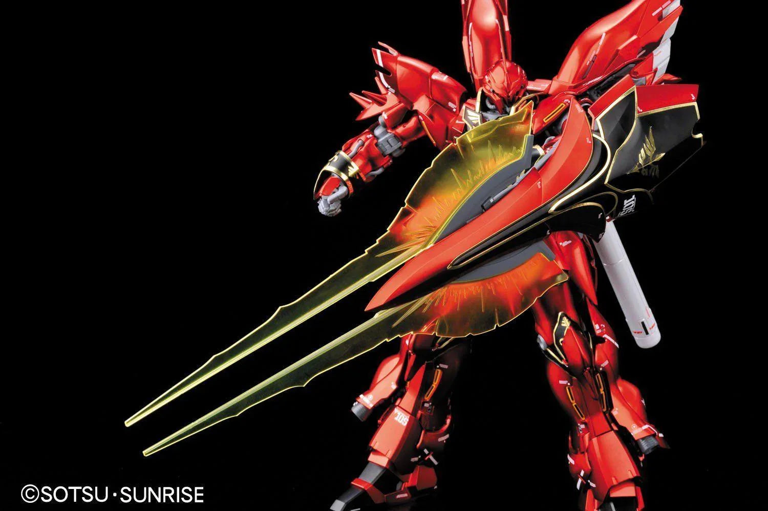 MSN-06S Sinanju Ver. Ka Titanium Finish MG 1/100 Model Kit