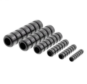 HIQParts MZ Pipe Black (20 pcs) - A-Z Toy Hobby