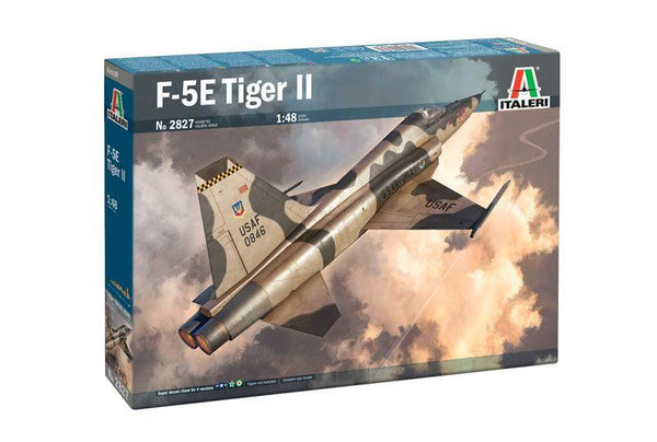 Italeri 2827 F-5E Tiger II 1/48 Model Kit - A-Z Toy Hobby