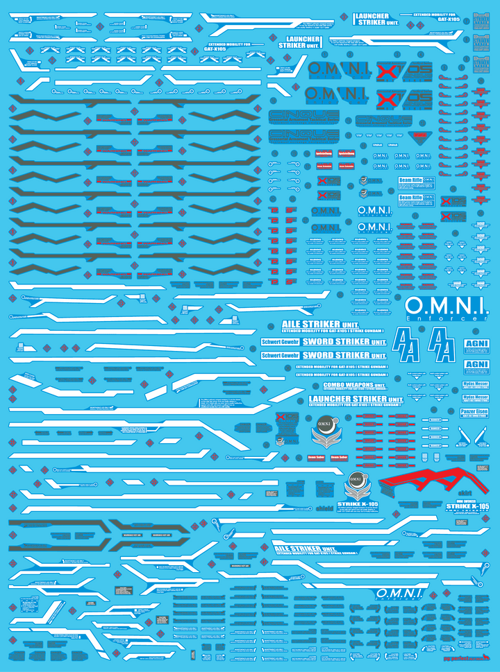 Delpi Water Decal For PG Perfect Strike - A-Z Toy Hobby