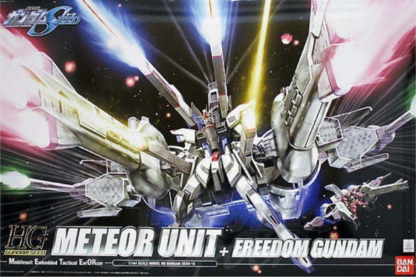Bandai 16 Meteor Unit + Freedom Gundam HG 1/144 Model Kit - A-Z Toy Hobby