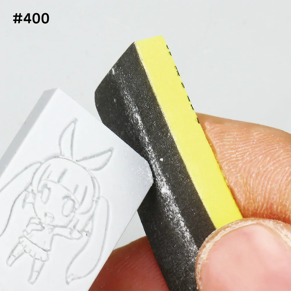 GodHand Kamiyasu Sanding Sponge Stick 5mm Set A (120, 240, 400) GH-KS5-A3A - A-Z Toy Hobby
