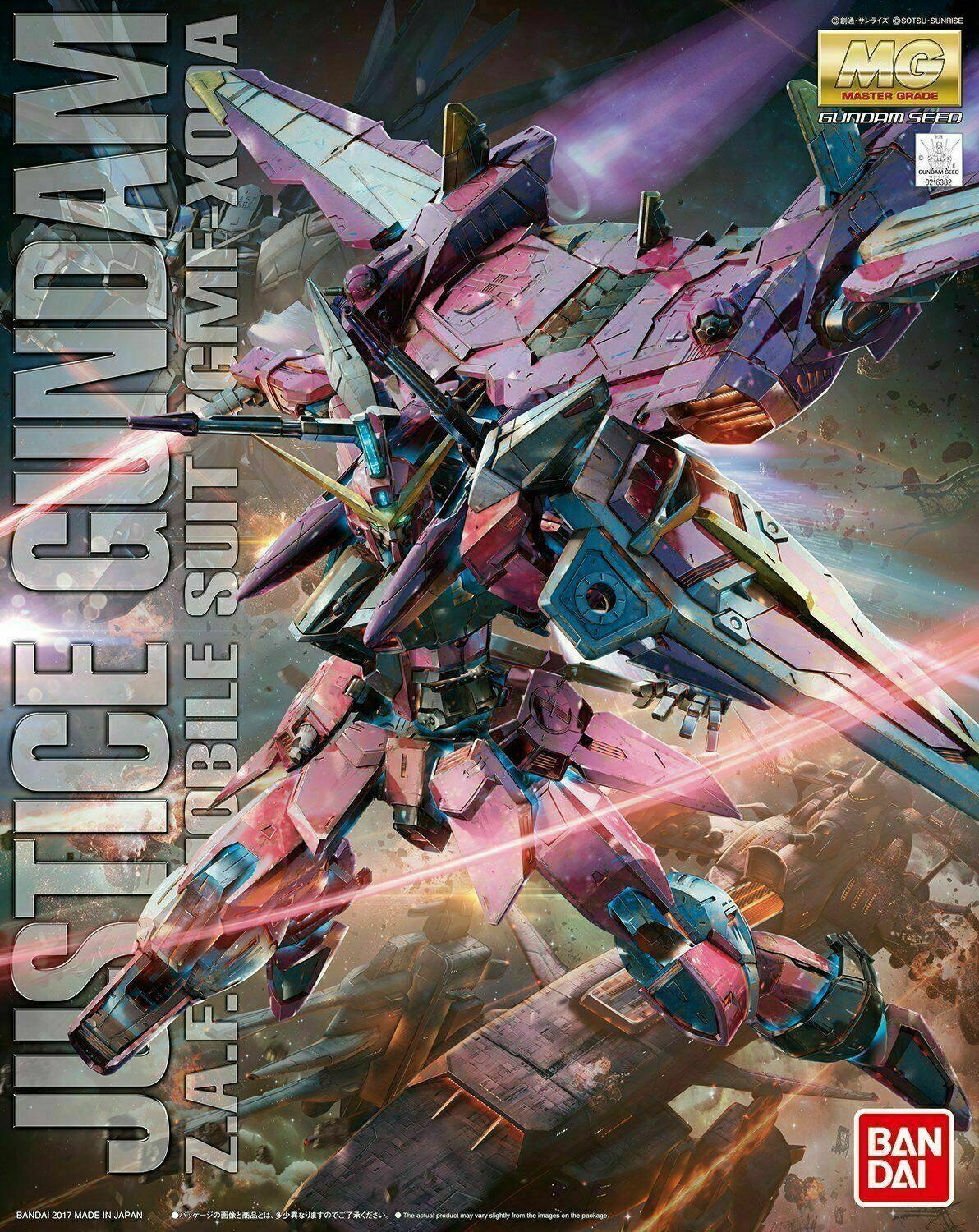 Bandai Justice Gundam MG 1/100 Model Kit - A-Z Toy Hobby