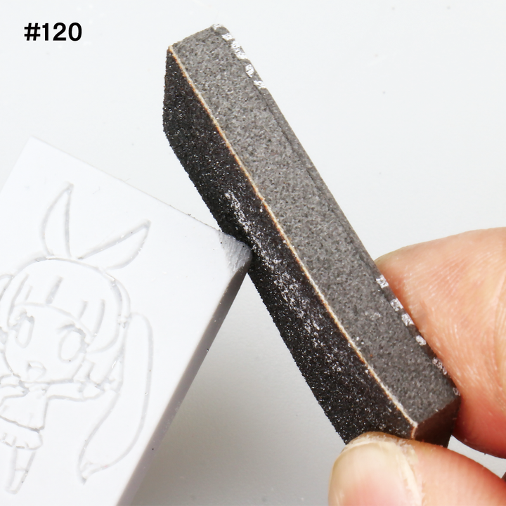 GodHand Kamiyasu Sanding Sponge Stick 5mm Set A (120, 240, 400) GH-KS5-A3A - A-Z Toy Hobby