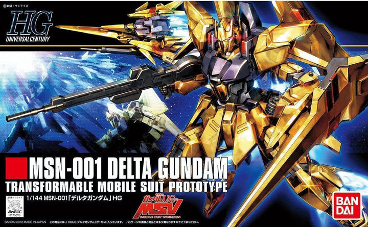 Bandai 136 Delta Gundam HGUC 1/144 Model Kit - A-Z Toy Hobby