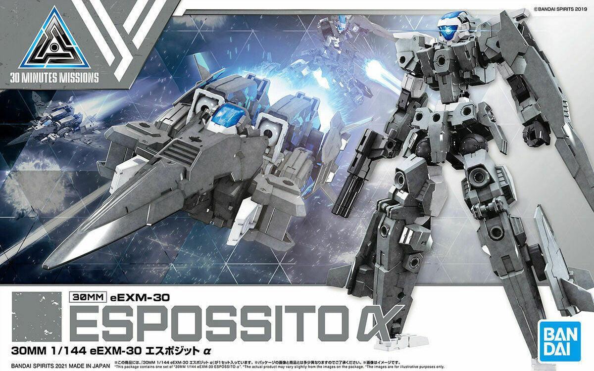 Bandai 41 eEXM-30 Espossito A 30MM 1/144 Model Kit - A-Z Toy Hobby