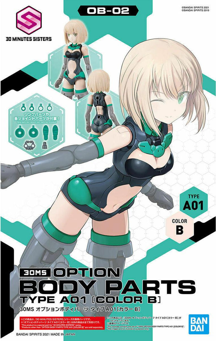Bandai 30 Minutes Sisters 02 Option Body Parts Type A01 (Color B) 30MS - A-Z Toy Hobby