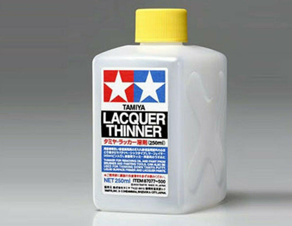 Tamiya 87077 Lacquer Paint Thinner 250ml TAM87077 - A-Z Toy Hobby