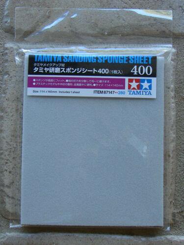 Tamiya 87147 Sanding Sponge 400 Sheet TAM87147 - A-Z Toy Hobby