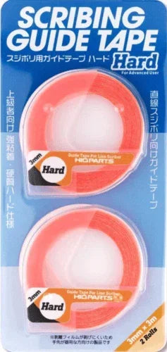 HIQParts Hard Surface Guide Tape For Scribing 3mm (2 Rolls) - A-Z Toy Hobby