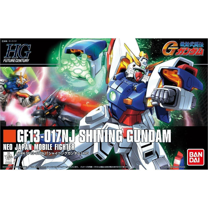 Bandai 127 Shining Gundam GF13-017NJ G Gundam HGFC 1/144 Model Kit - A-Z Toy Hobby