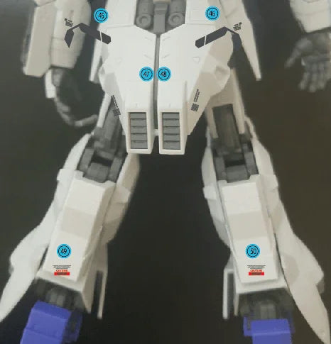 Delpi Water Decal For HG Moon - A-Z Toy Hobby