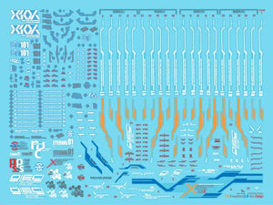 Delpi Holo Water Decal For MG Freedom Ver 2.0 - A-Z Toy Hobby