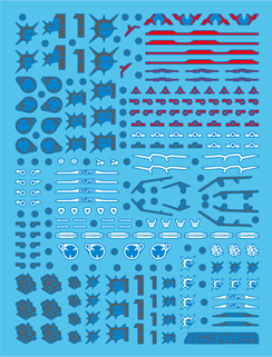 Delpi Water Decal For MG Eclipse - A-Z Toy Hobby