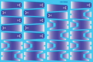 Delpi Water Decal For MG Hi Nu (Hi-V) Ver. Ka - A-Z Toy Hobby