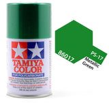 Tamiya 86017 PS-17 Metallic Green Polycarbonate Spray Paint 100ml TAM86017 - A-Z Toy Hobby