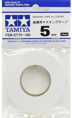 Tamiya 87179 Masking Tape for Curves 5mm TAM87179 - A-Z Toy Hobby
