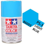 Tamiya 86003 PS-3 Light Blue Polycarbonate Spray Paint 100ml TAM86003 - A-Z Toy Hobby