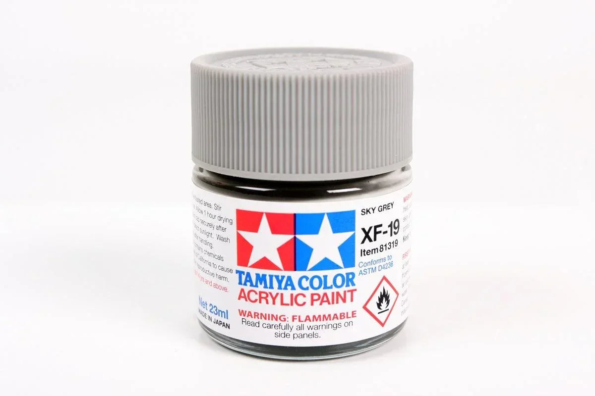 Tamiya 81319 XF-19 Sky Gray Acrylic Paint 23ml TAM81319 - A-Z Toy Hobby