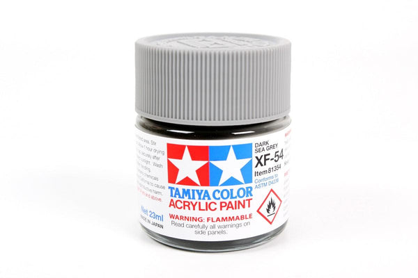 Tamiya 81354 XF-54 Dark Sea Gray Acrylic Paint 23ml TAM81354 - A-Z Toy Hobby